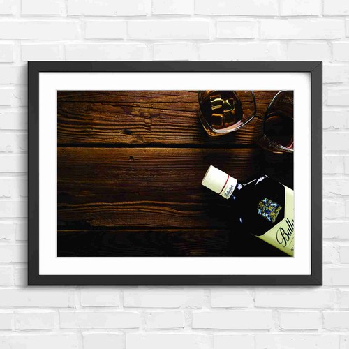 Whiskey bottle and - whiskey, on