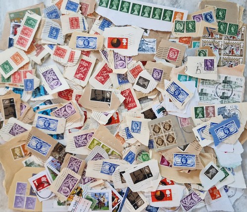 Kiloware stamps paper - gb,