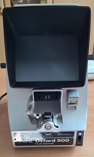 Cine film editor viewer - editor, &