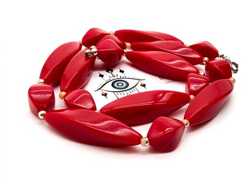 Vintage chunky red - vintage,