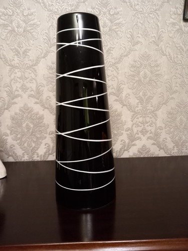 Hand blown glass - glass, vase