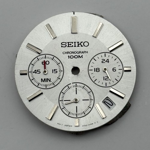 Seiko 6t63 00d8 watch dial - seiko, 6t63-00d8