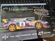 MARCOS DUNLOP CHALLENGE GT RACING - SALES BROCHURE - 1999 SEASON - RARE