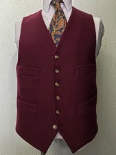 Men’s 1950s Style Burgundy