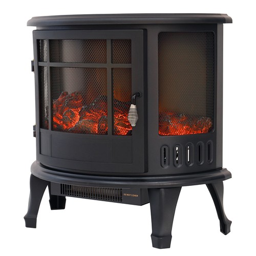 Freestand 1800w electric fire - freestand,