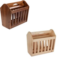 Wooden Magazine And Newspaper