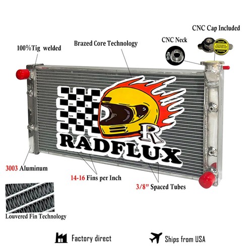 Full aluminum cooler radiator - full,
