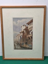 Framed unsigned venice - framed,