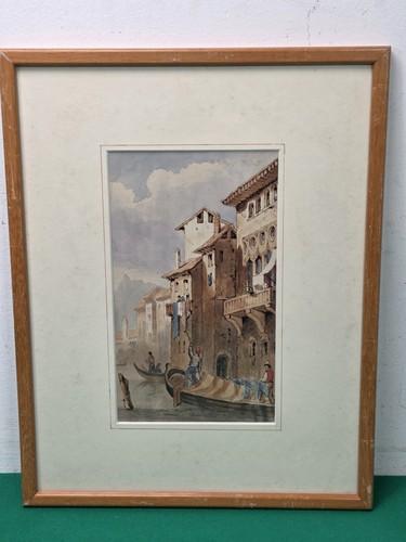 Framed unsigned venice - framed,