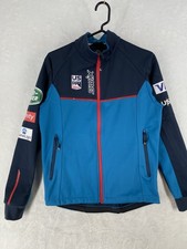 Swix Jacket Mens Small Blue Windstopper Ski Cross Country Nordic US SKI TEAM