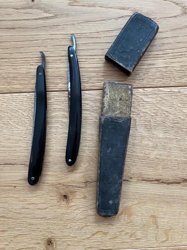Vintage cut throat razors - , 2x