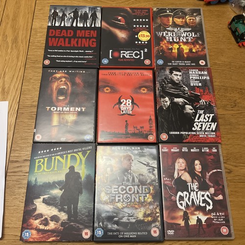 Horror dvd bundle job - job, lot