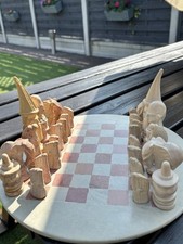 African hand carved stone - african,