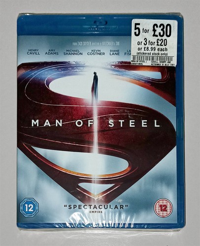 Man steel blu ray new - steel, blu-ray