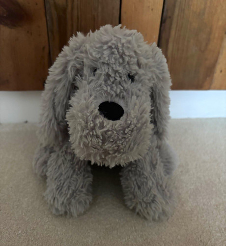 Next grey mini dog soft - dog, toy