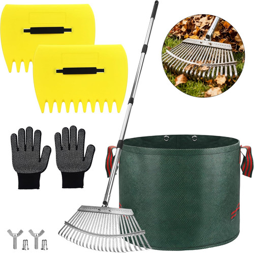 Leaf rake 25 - leaf, rake,