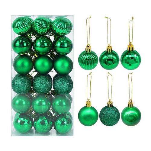 36pcs 4cm christmas decor - 36pcs,