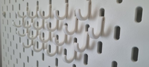Ikea skadis 20x space saving - skadis, space-saving