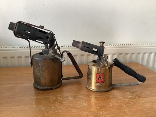 Vintage brass paraffin blow - vintage,