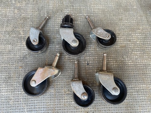 Vintage furniture castors - vintage, x6