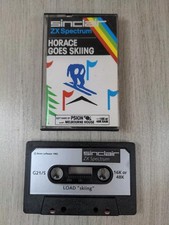 Horace Goes Skiing ZX Spectrum 16K 48K Game Cassete Tested & Working