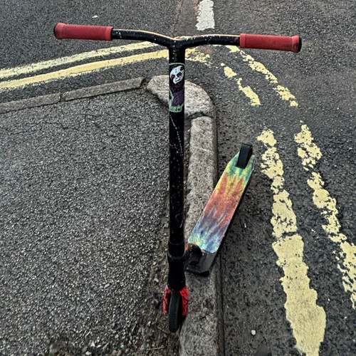 Custom kids scooter - ., had