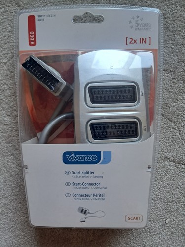 Scart lead switch box way - lead, 2