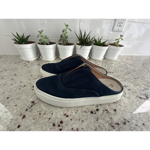 Corso como navy blue leather - navy,