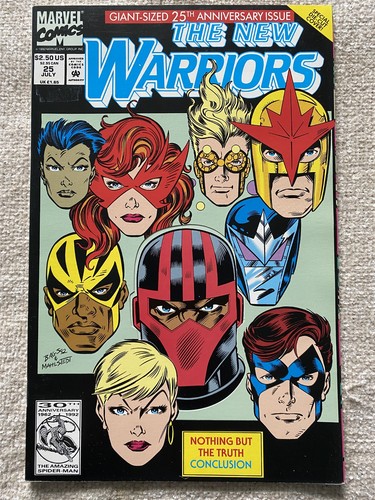 New warriors die cut - #25,