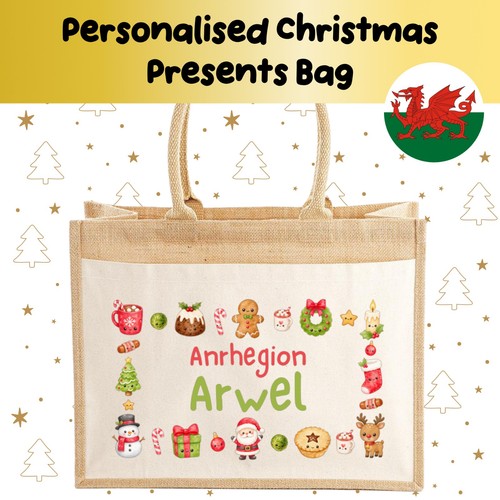 Welsh personalised christmas - welsh,
