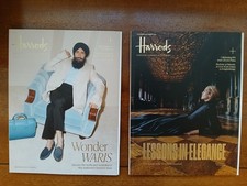 HARRODS MAGAZINES X 2 NOV DEC 2024 & APRIL MAY 2025 JOB LOT 2