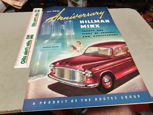 1952 hillman minx original - hillman,