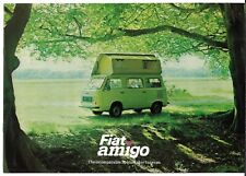 Fiat 900T Citivan Amigo Motor Caravan c1978-79 UK Market Sales Brochure