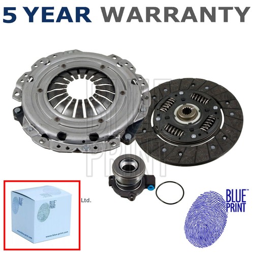 Clutch kit blue - print, fits