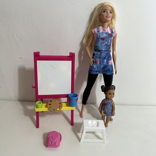 Barbie careers art - barbie, teacher