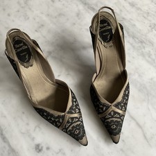 Rene Caovilla Lace Heels Size