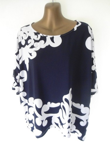 Joseph ribkoff navy - &, white