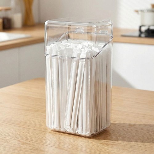 Drinking straw dispenser - straw,