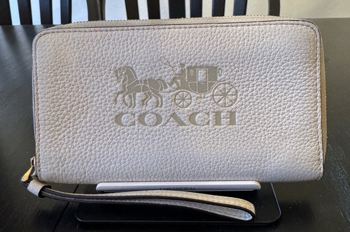 Coach large leather horse and - large,