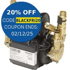 Stuart Turner Shower Pump Monsoon 3.0 Bar Twin Impeller Universal WRAS 46410