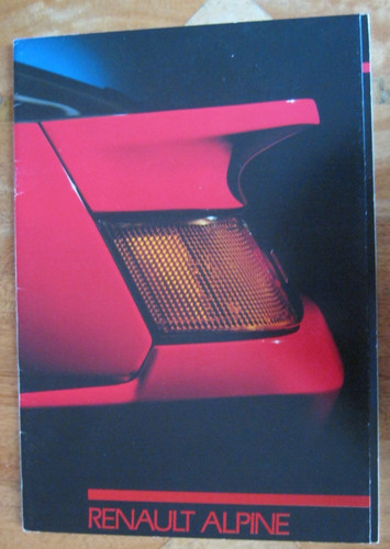 Renault alpine turbo - v6,