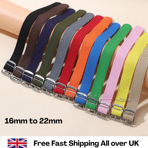 Nylon watch strap - watch, woven