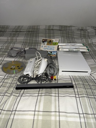 Nintendo wii white console - nintendo,