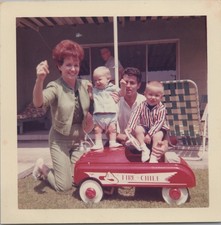 Pedal Car Push Car Toy Fire