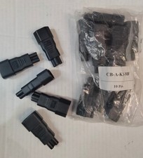 C5-C14 IEC Power Lead Cable Cold Kettle Plug-CLOVER Leaf Socket Adaptor