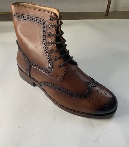 Handmade leather tan brown - handmade,