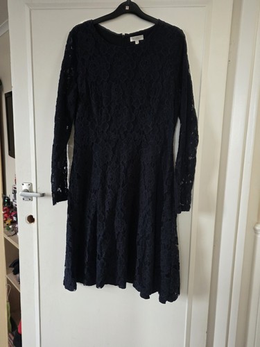 Kaliko navy blue lacey style - blue,