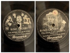 Bing Crosby Picture Label -