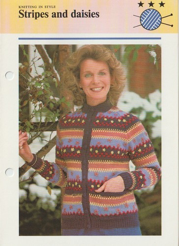 Lady knitting pattern - lady's,