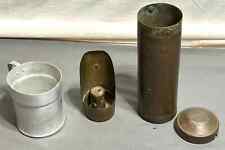Lot 3  TRENCH ART brass casing